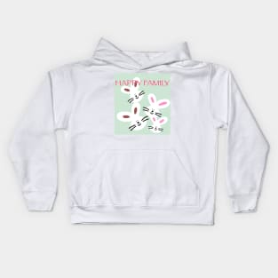 happy family Kids Hoodie